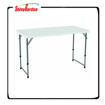 Table utilitaire pliante réglable en hauteur